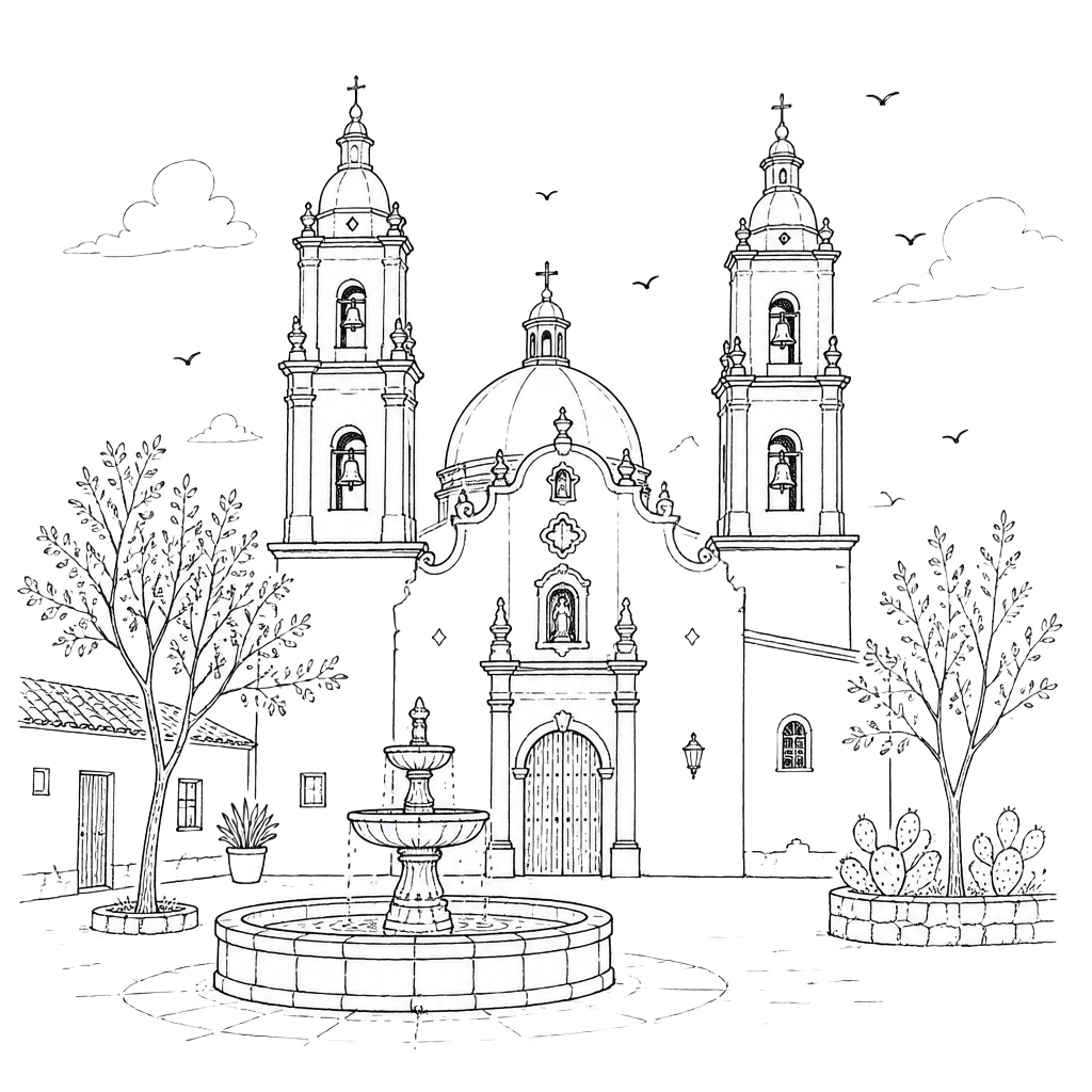 Ilustración de la parroquia